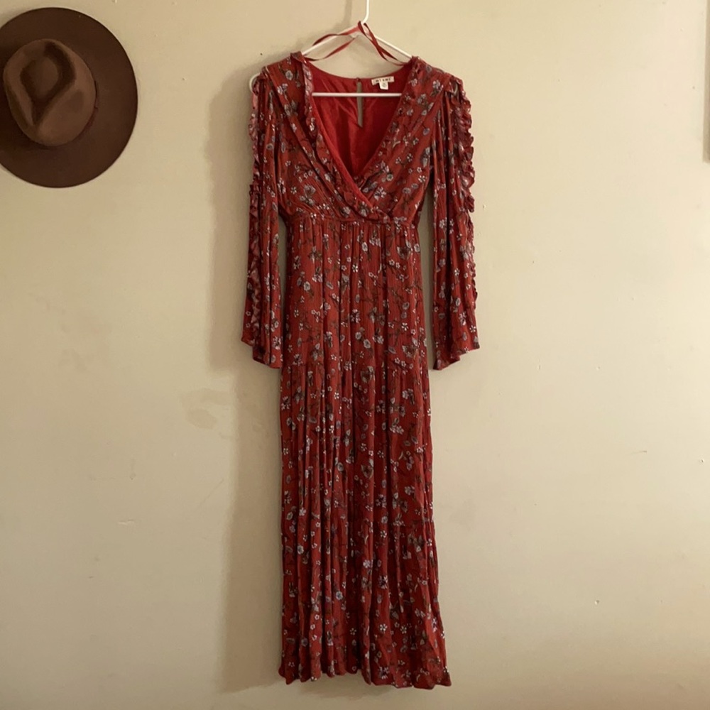 Francescas Miami Floral Maxi Dress